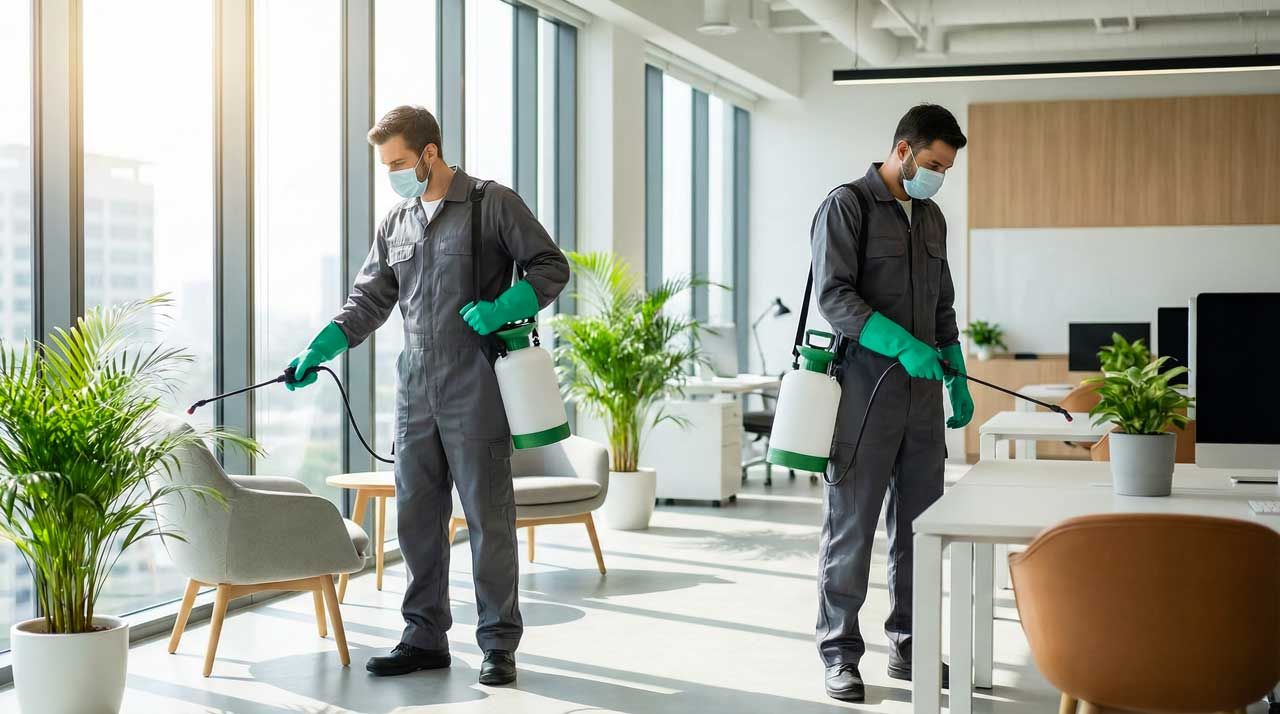 سمپاشی دفتر کار و محیط اداری