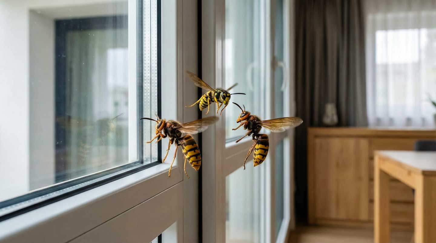 برداشتن لانه زنبور و سم‌پاشی ایمن